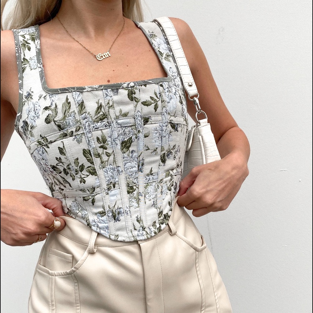 Missguided Floral Corset